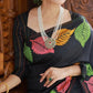 Mystic Leaf Silk Saree