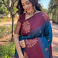 Midnight Elegance Banarasi Saree