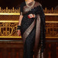 Midnight Gold Banarasi Silk Saree