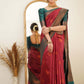 Midnight Elegance Kanjivaram Saree