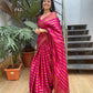 Midnight Opulence Kanjivaram Saree