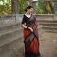 Autumn Charm Tussar Silk Saree