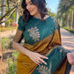 Midnight Elegance Banarasi Saree