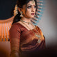 Regal Maroon Kanjivaram Saree