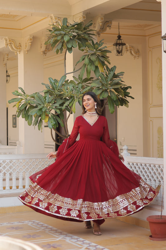 Courtyard Royalty Anarkali Gown