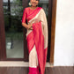 Pink Serenity Banarasi Saree