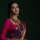 Royal Purple Kanjivaram Saree