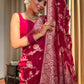 Opulent Emerald Banarasi Saree