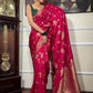 Floral Banarasi Silk Saree