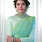 Pastel Green Silk Saree