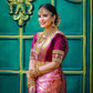 Royal Orchid Kanjeevaram Saree