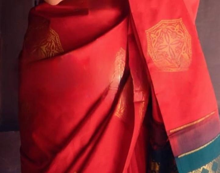 Regal Ruby Kanjivaram Saree