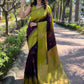 Midnight Elegance Banarasi Saree