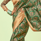 Emerald Majesty Banarasi Silk Saree