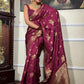 Floral Banarasi Silk Saree