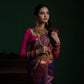 Royal Purple Kanjivaram Saree