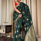 Floral Banarasi Silk Saree