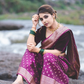 Majestic Purple Paithani Saree