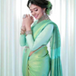 Pastel Green Silk Saree