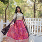 Pink Floral Elegance Lehenga Choli