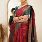 Midnight Elegance Kanjivaram Saree