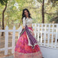 Pink Floral Elegance Lehenga Choli