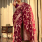 Opulent Emerald Banarasi Saree