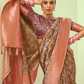 Rosy Elegance Banarasi Silk Saree