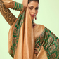 Emerald Majesty Banarasi Silk Saree