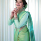 Pastel Green Silk Saree