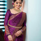 Royal Purple Elegance Kanjivaram Saree