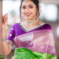 Emerald Royalty Kanjivaram Saree