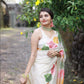 Mystic Leaf Silk Saree