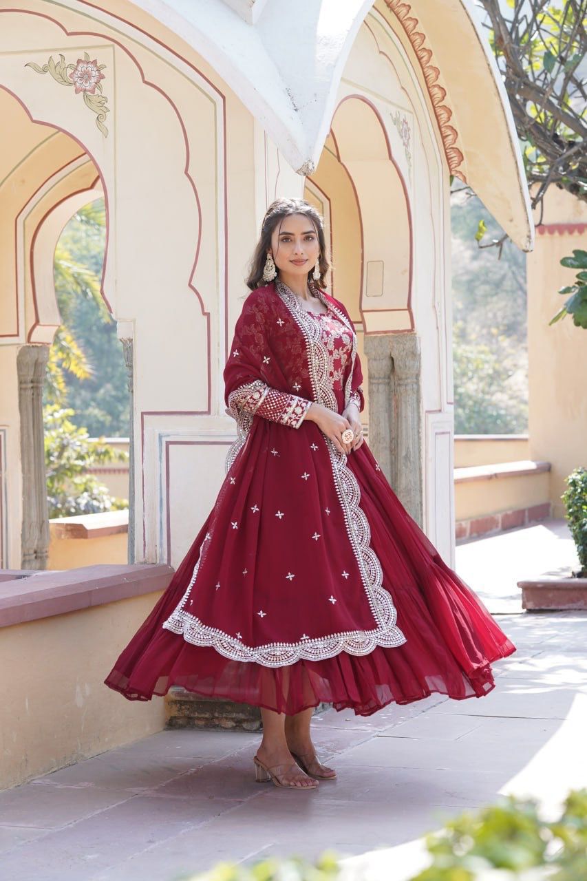 Royal Heritage Anarkali Gown