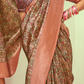 Rosy Elegance Banarasi Silk Saree