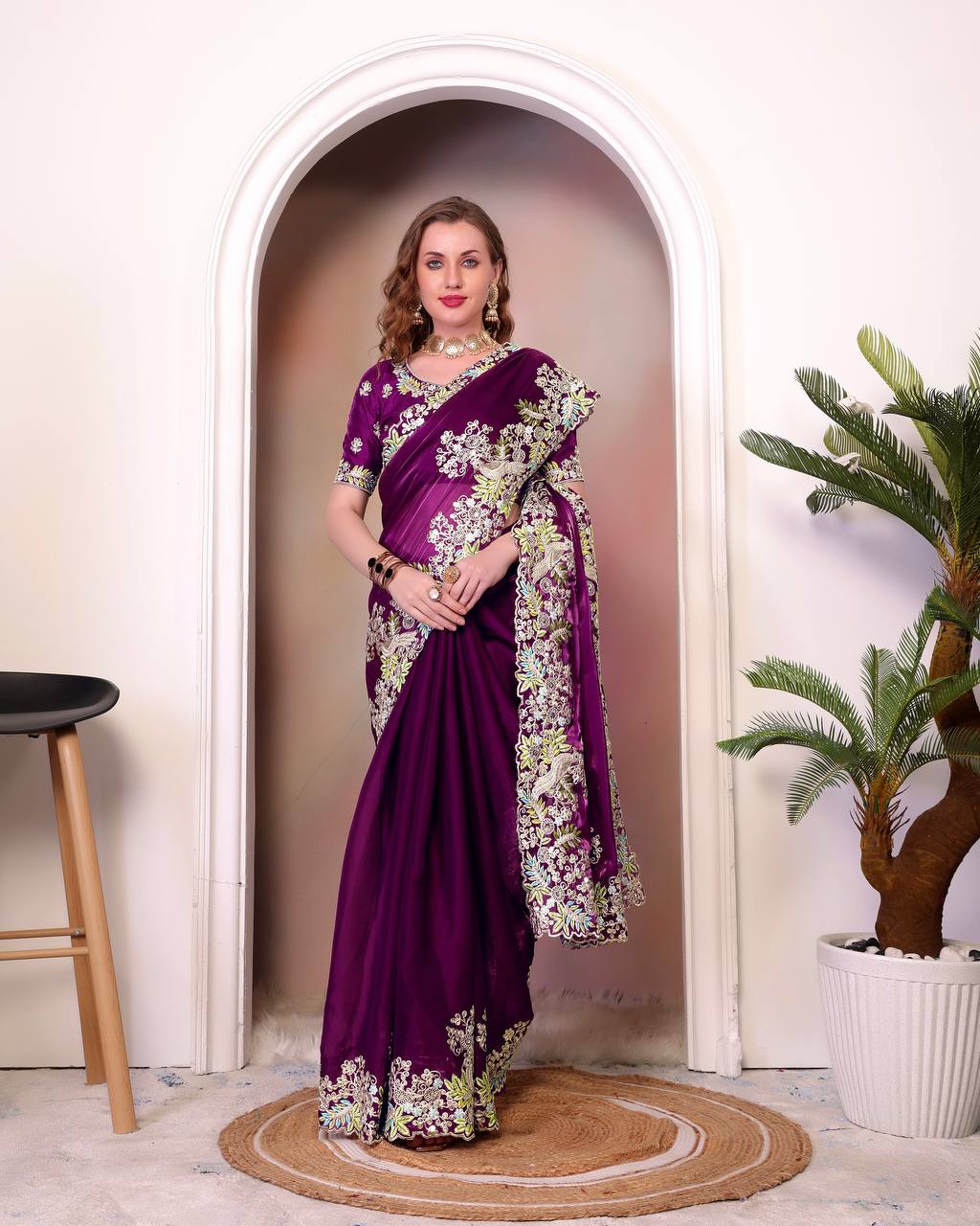 Celestial Elegance Saree