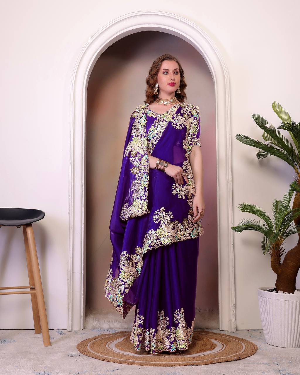 Celestial Elegance Saree