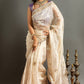 Opulent Ivory Elegance Saree