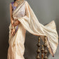 Opulent Ivory Elegance Saree