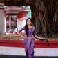 Royal Purple Kanjivaram Silk Saree