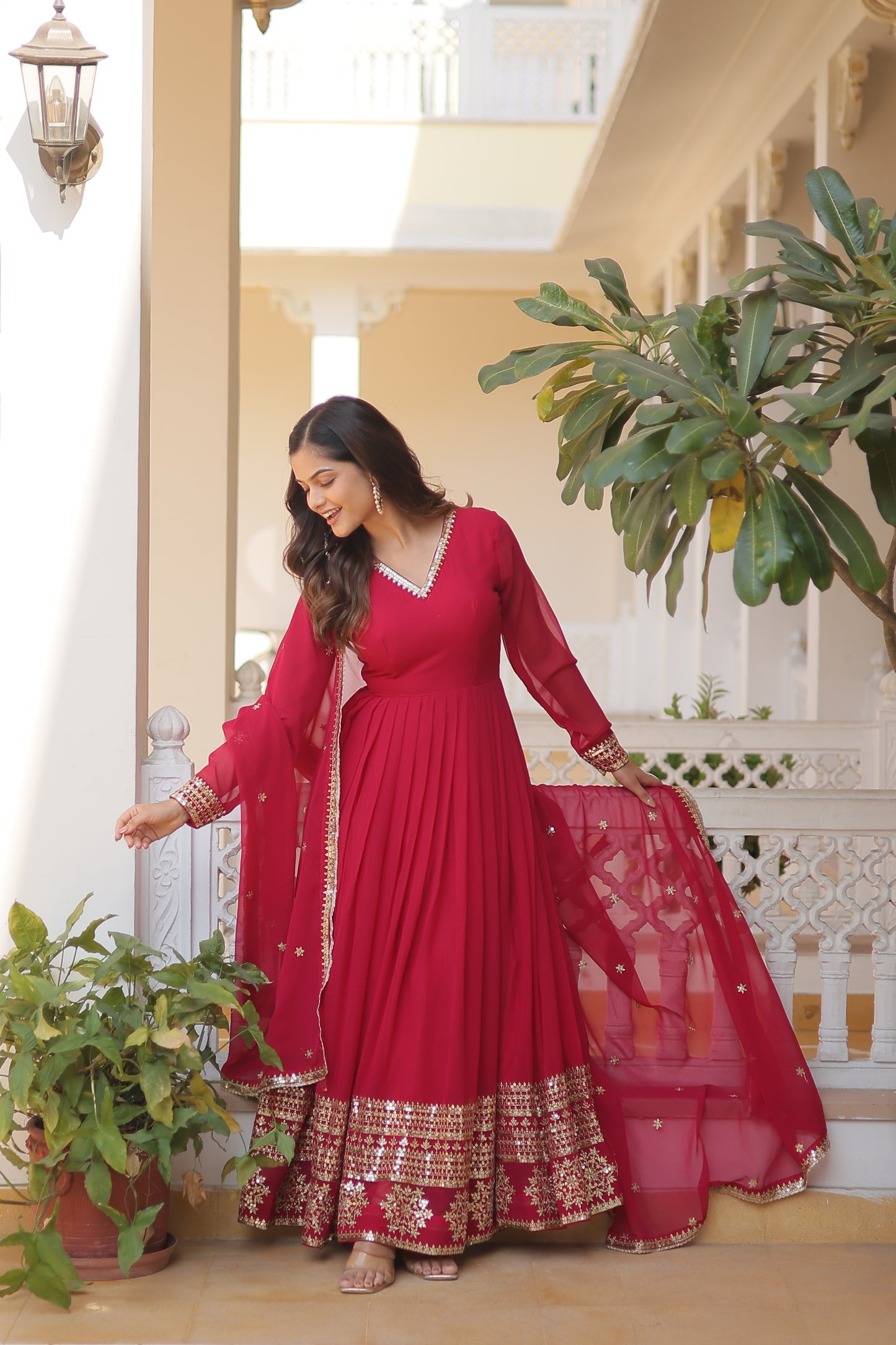 Courtyard Royalty Anarkali Gown