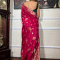 Floral Banarasi Silk Saree