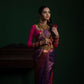 Royal Purple Kanjivaram Saree