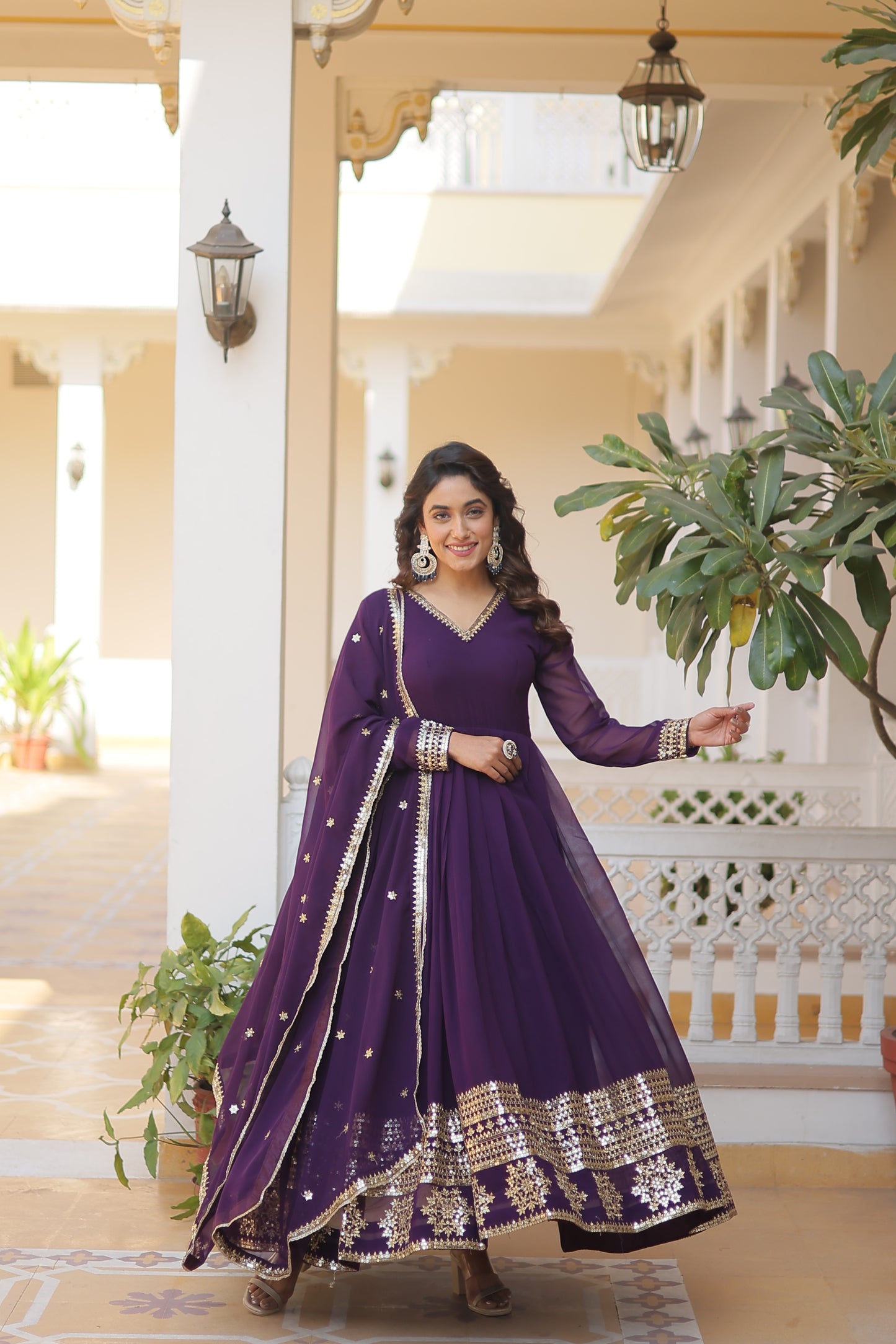 Courtyard Royalty Anarkali Gown