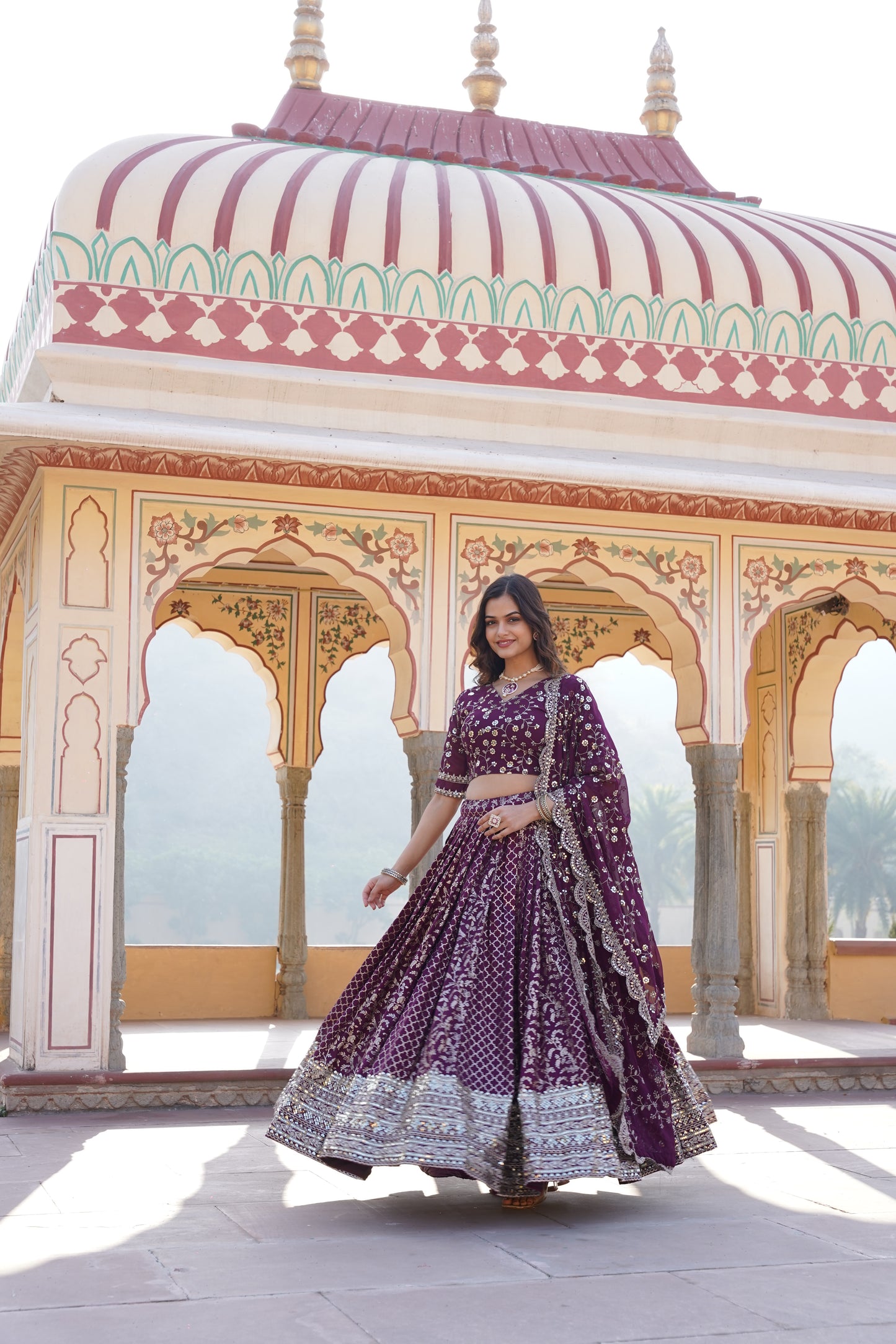 Embroidered Bridal Lehenga Choli