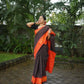 Autumn Elegance Chettinad Saree