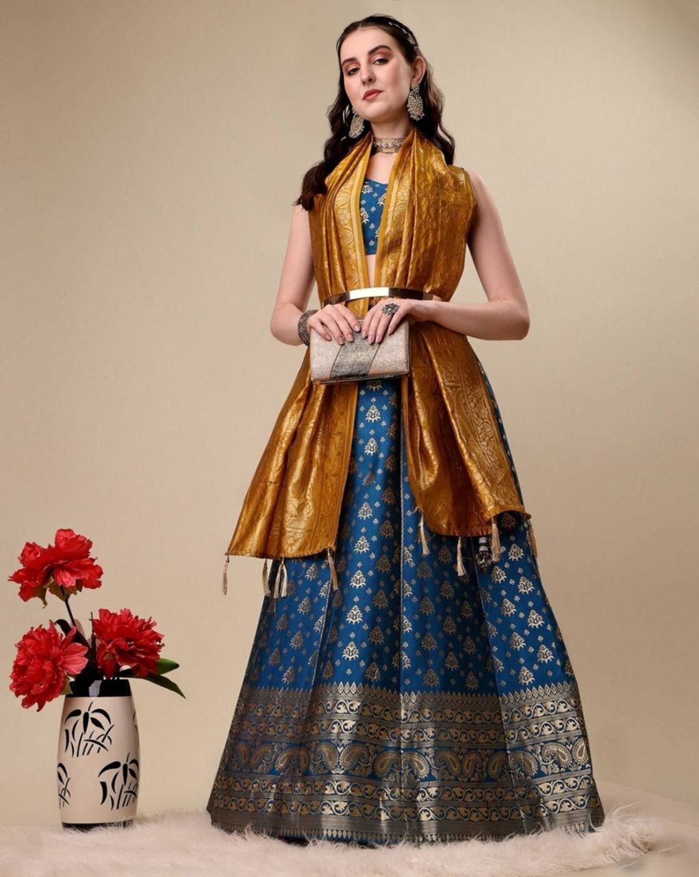 Banarasi Silk Lehenga