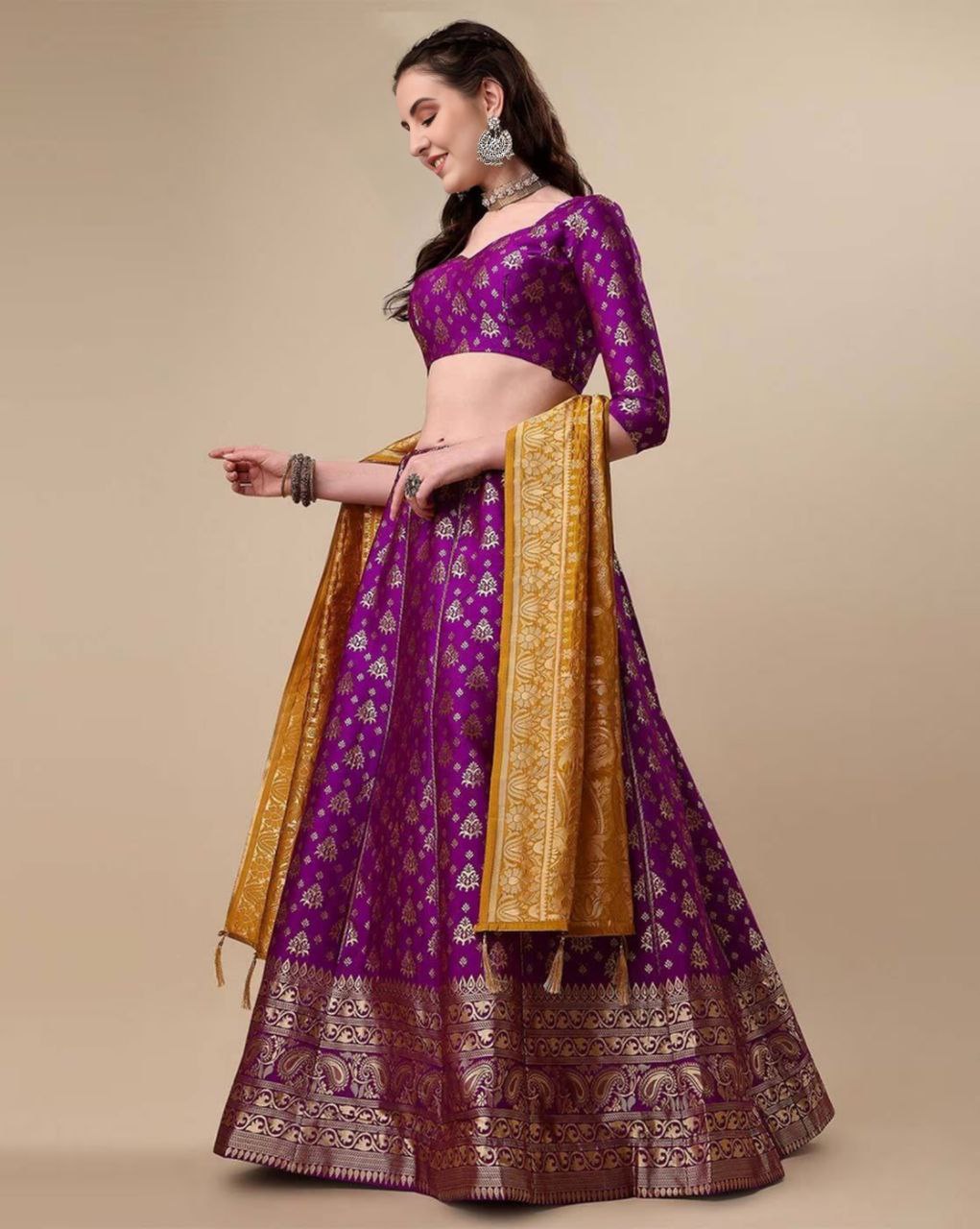 Banarasi Silk Lehenga