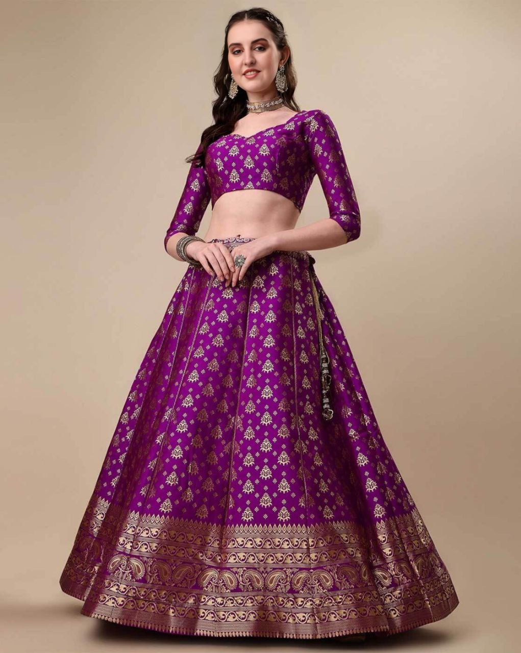 Banarasi Silk Lehenga