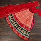 Dolla Silk Lehenga with Patola & Foil Print